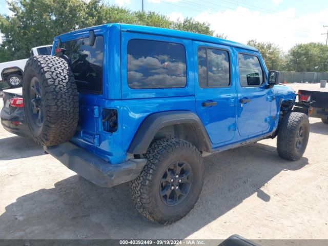 Photo 3 VIN: 1C4HJXDG2NW148445 - JEEP WRANGLER 