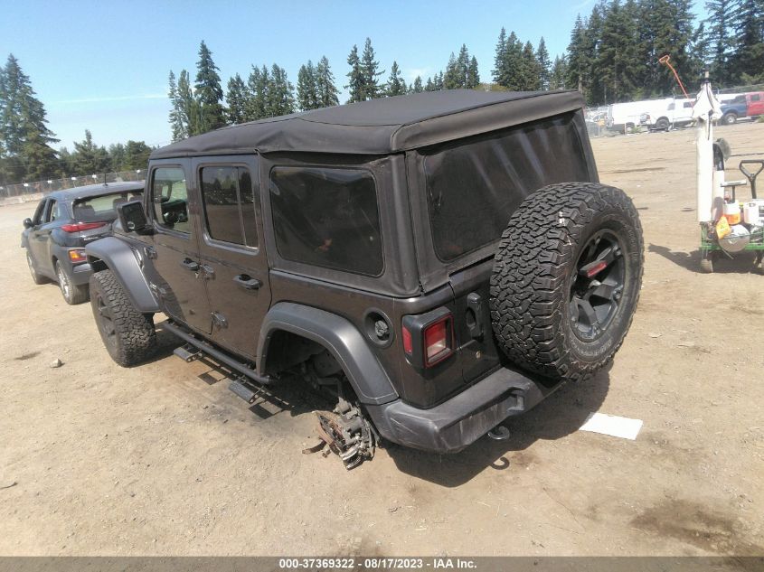 Photo 2 VIN: 1C4HJXDG3JW156421 - JEEP WRANGLER 