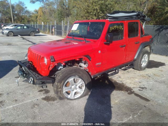 Photo 1 VIN: 1C4HJXDG3JW171825 - JEEP WRANGLER UNLIMITED 