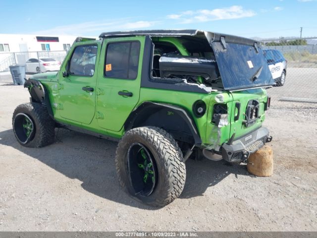 Photo 2 VIN: 1C4HJXDG3JW280396 - JEEP WRANGLER UNLIMITED 