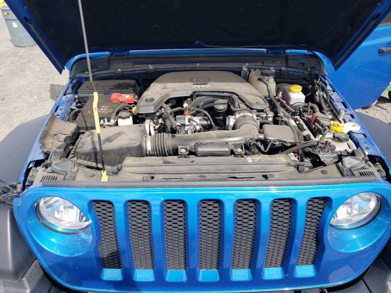 Photo 10 VIN: 1C4HJXDG3MW738054 - JEEP WRANGLER 