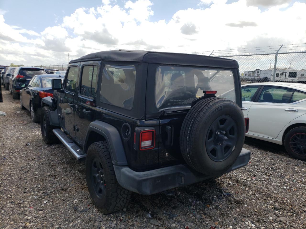 Photo 2 VIN: 1C4HJXDG4KW561799 - JEEP WRANGLER 