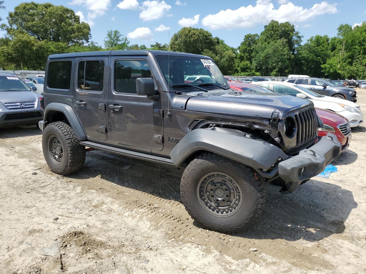 Photo 3 VIN: 1C4HJXDG4KW635786 - JEEP WRANGLER 