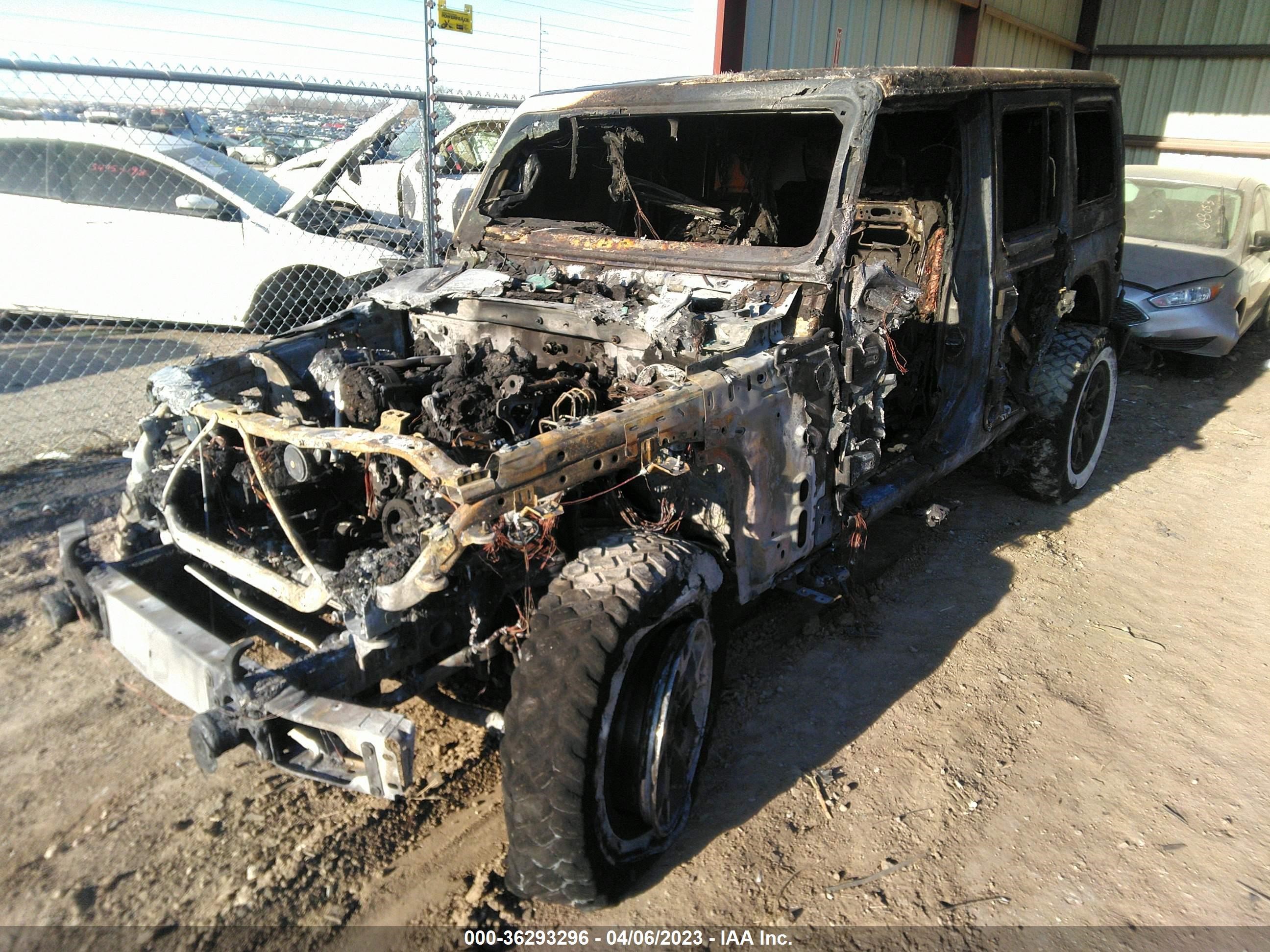 Photo 5 VIN: 1C4HJXDG4NW163741 - JEEP WRANGLER 