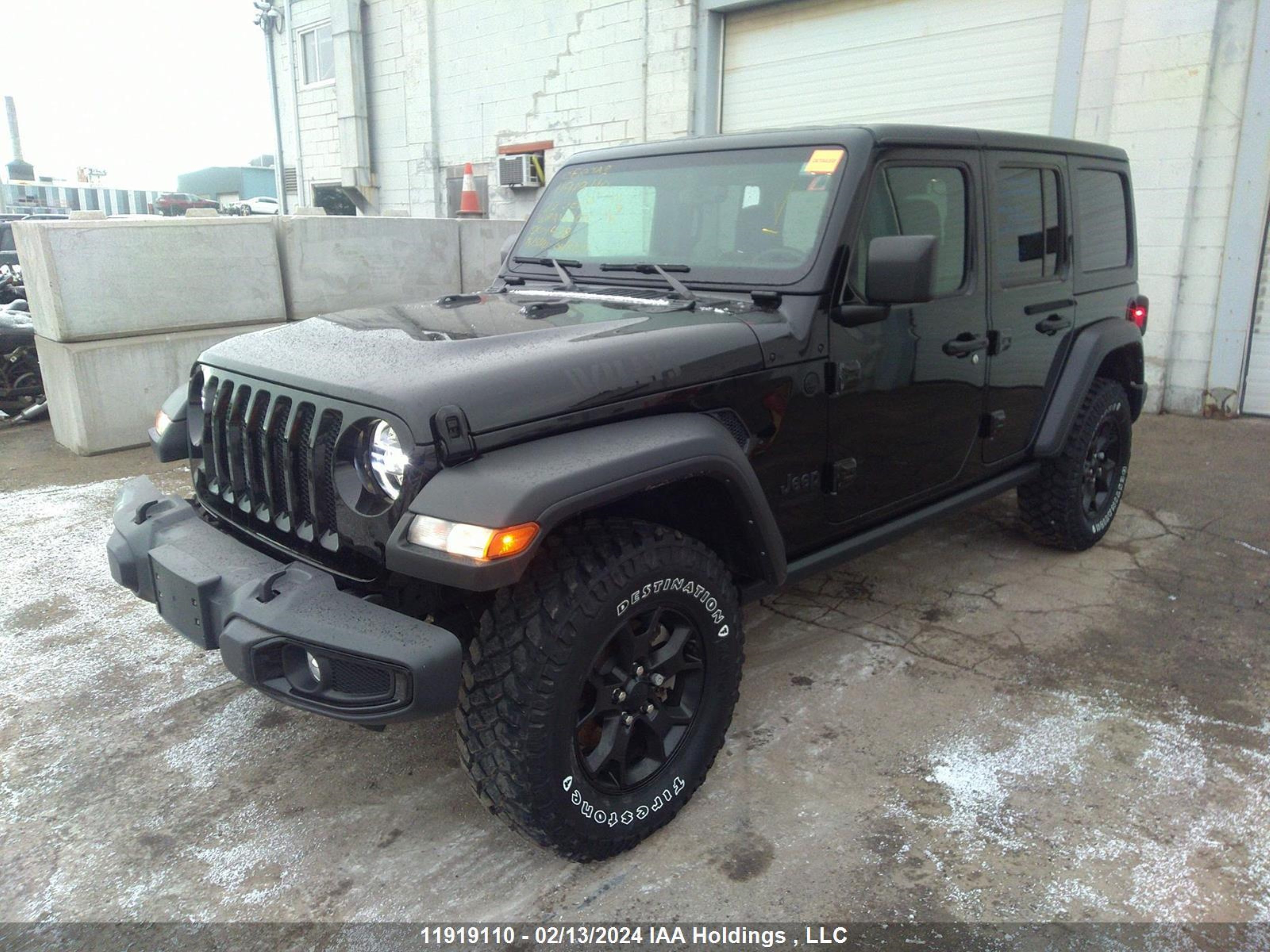 Photo 1 VIN: 1C4HJXDG4NW209438 - JEEP WRANGLER 