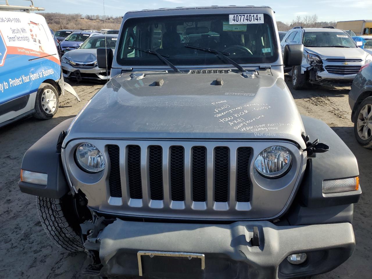 Photo 4 VIN: 1C4HJXDG5KW518640 - JEEP WRANGLER 