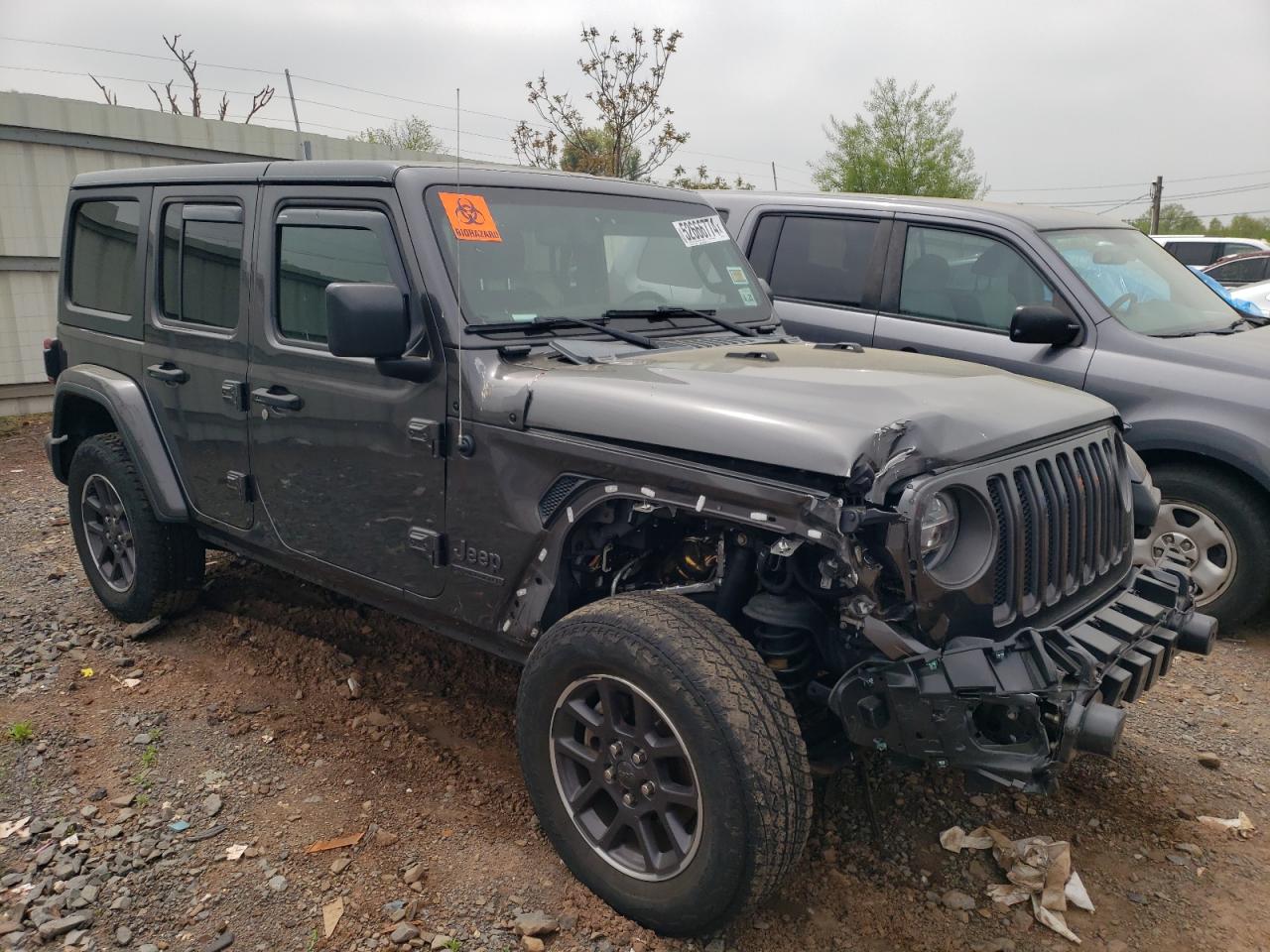 Photo 3 VIN: 1C4HJXDG5MW607255 - JEEP WRANGLER 