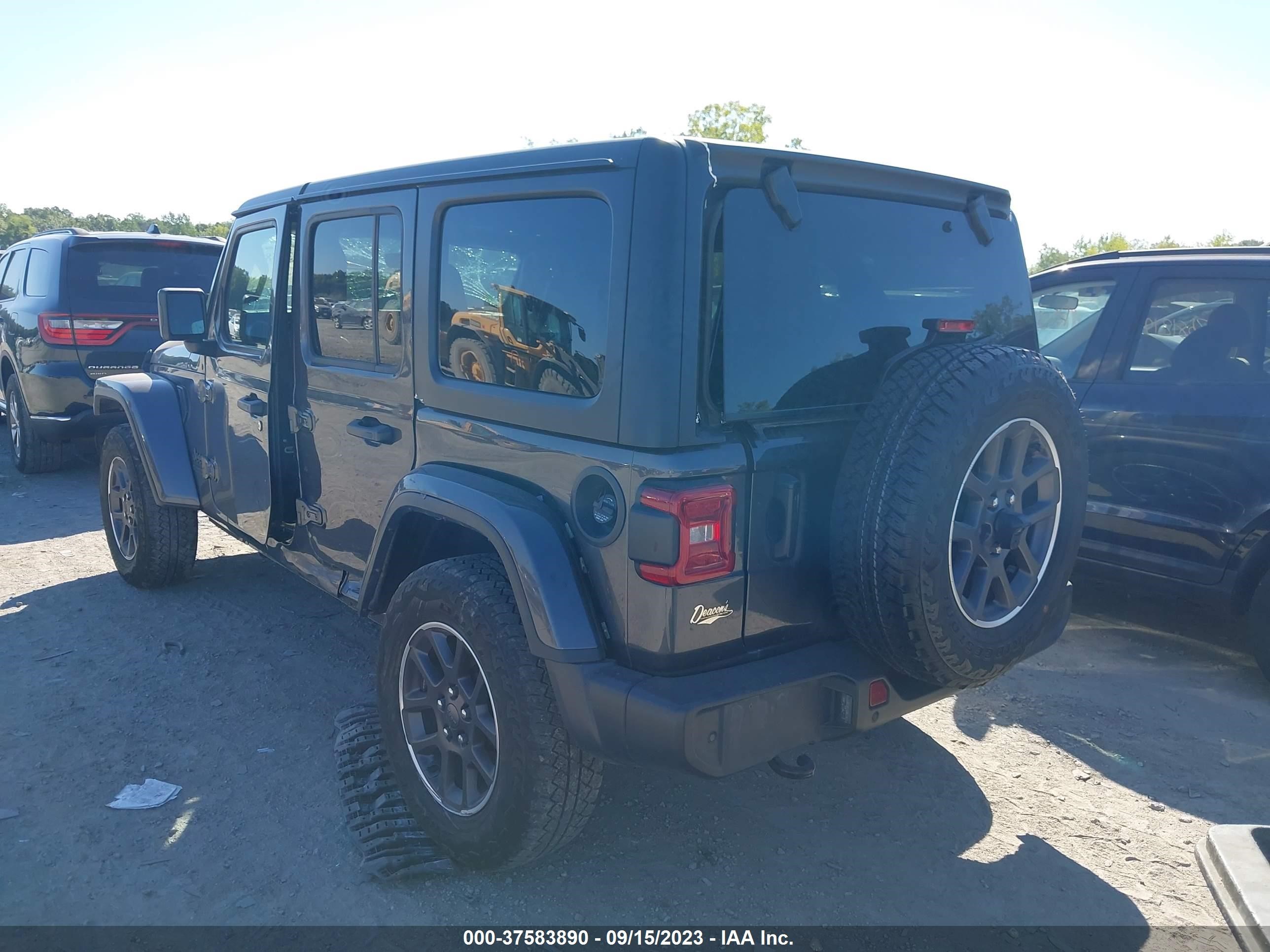 Photo 2 VIN: 1C4HJXDG5MW692145 - JEEP WRANGLER 