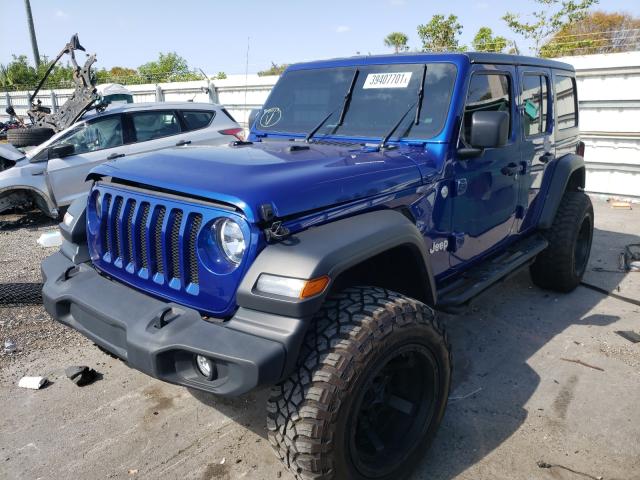 Photo 1 VIN: 1C4HJXDG7JW317272 - JEEP WRANGLER U 