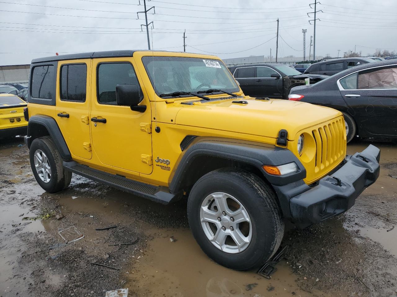 Photo 3 VIN: 1C4HJXDG7KW500320 - JEEP WRANGLER 