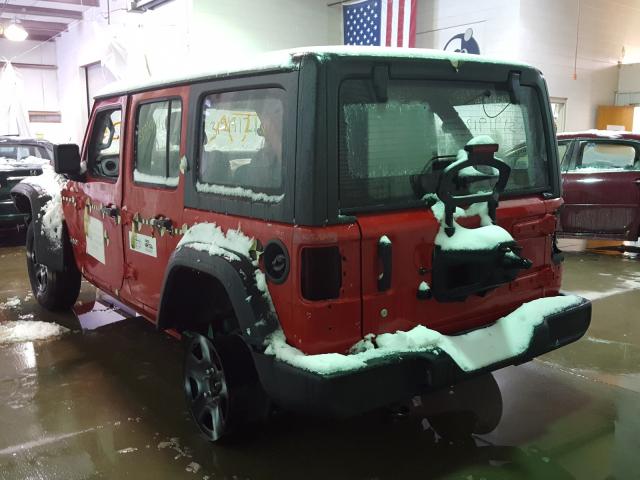 Photo 2 VIN: 1C4HJXDG7KW505887 - JEEP WRANGLER U 