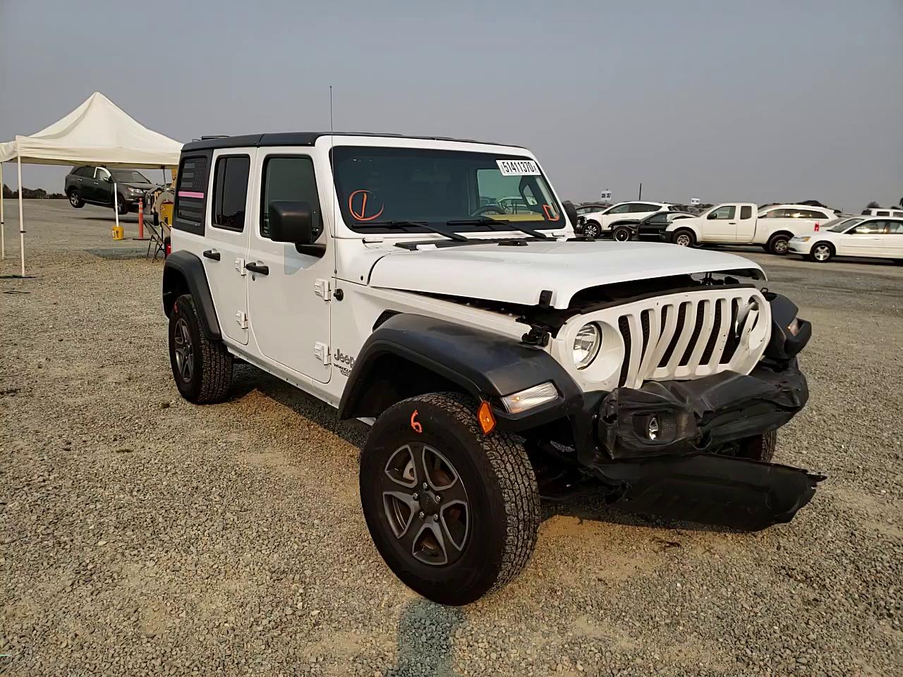 Photo 10 VIN: 1C4HJXDG7KW540333 - JEEP WRANGLER U 