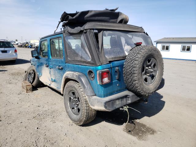 Photo 2 VIN: 1C4HJXDG7LW128415 - JEEP WRANGLER U 