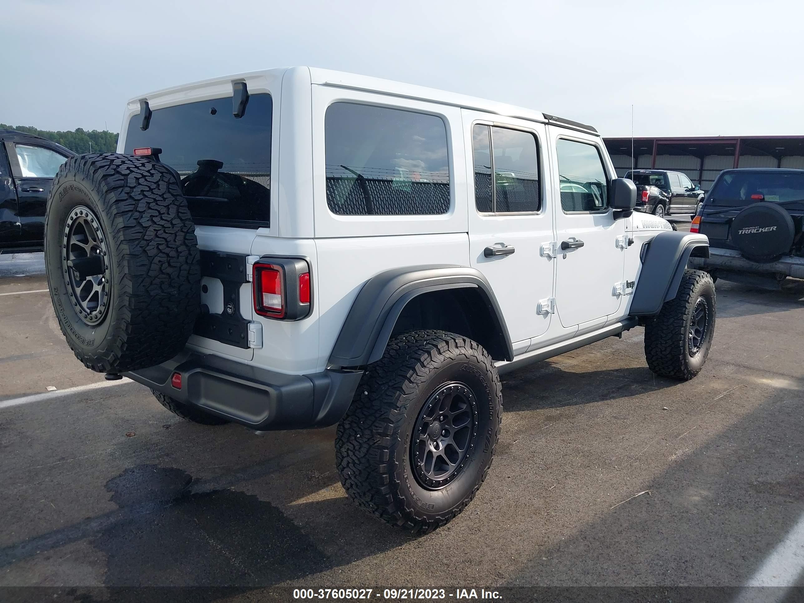 Photo 3 VIN: 1C4HJXDG7NW254079 - JEEP WRANGLER 