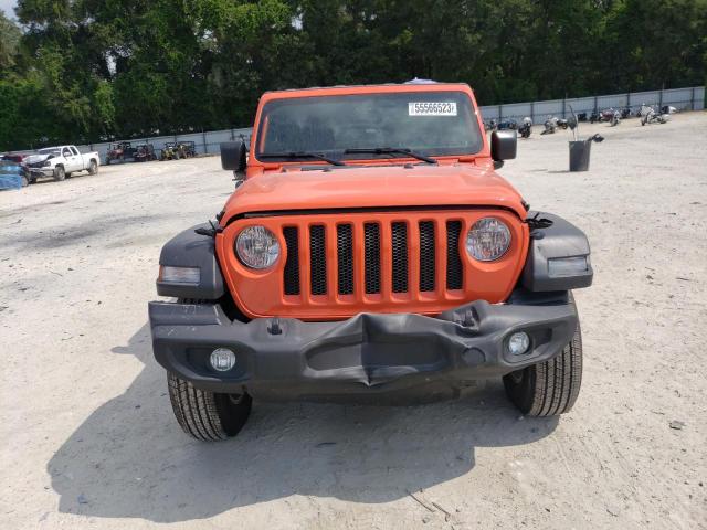 Photo 4 VIN: 1C4HJXDG7PW676873 - JEEP WRANGLER S 