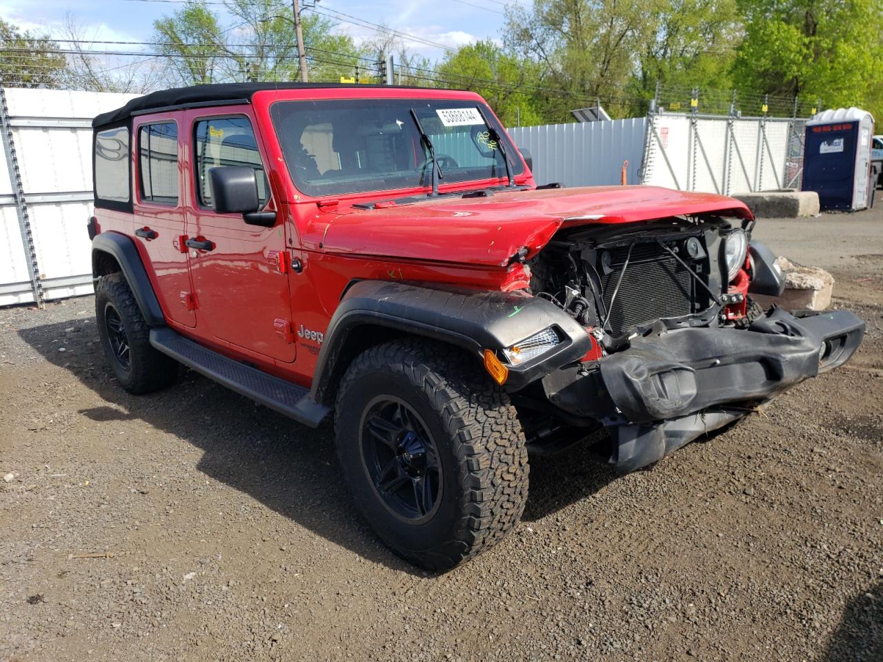 Photo 3 VIN: 1C4HJXDG8JW183940 - JEEP WRANGLER 