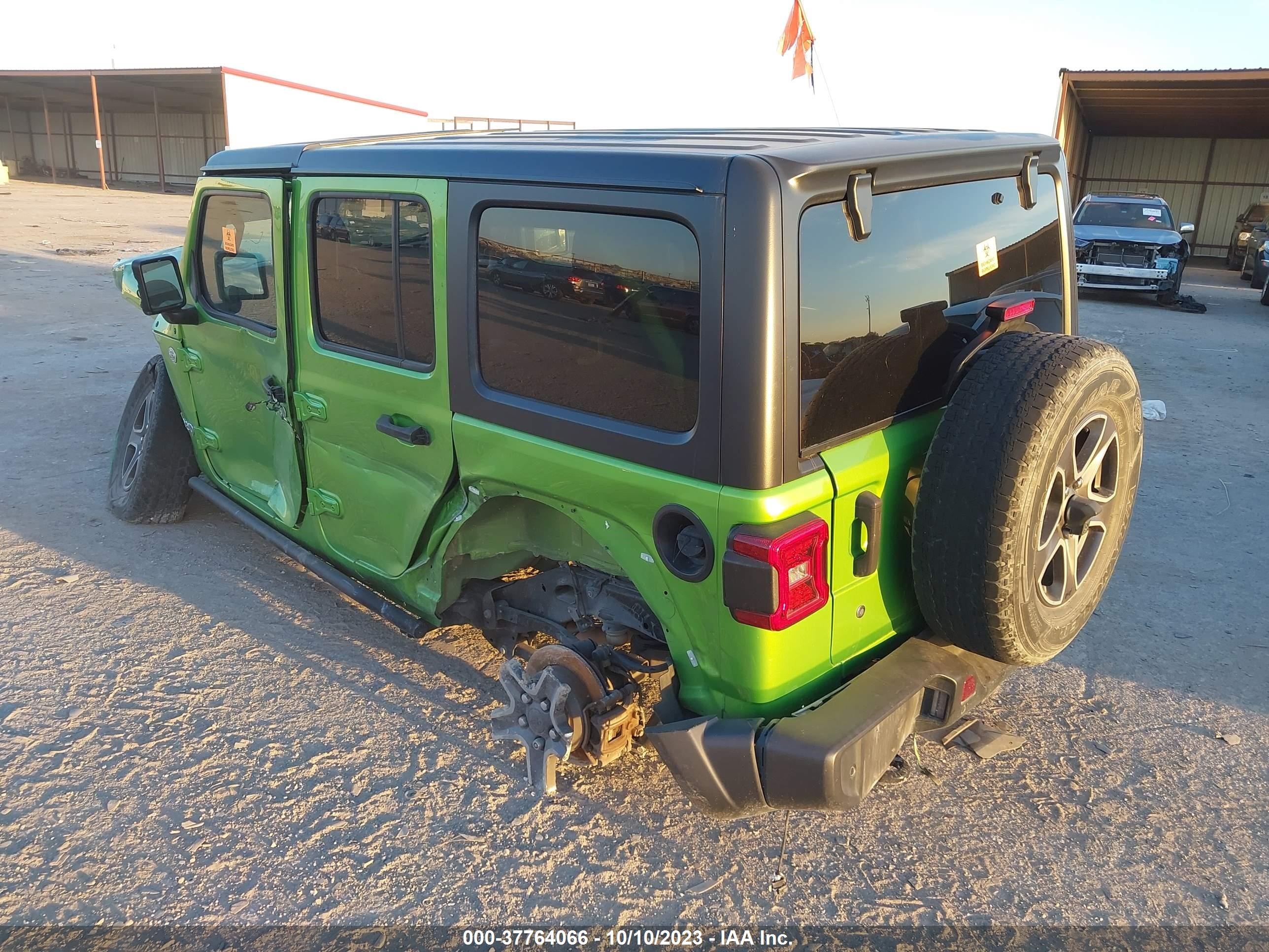 Photo 2 VIN: 1C4HJXDG8KW533889 - JEEP WRANGLER 