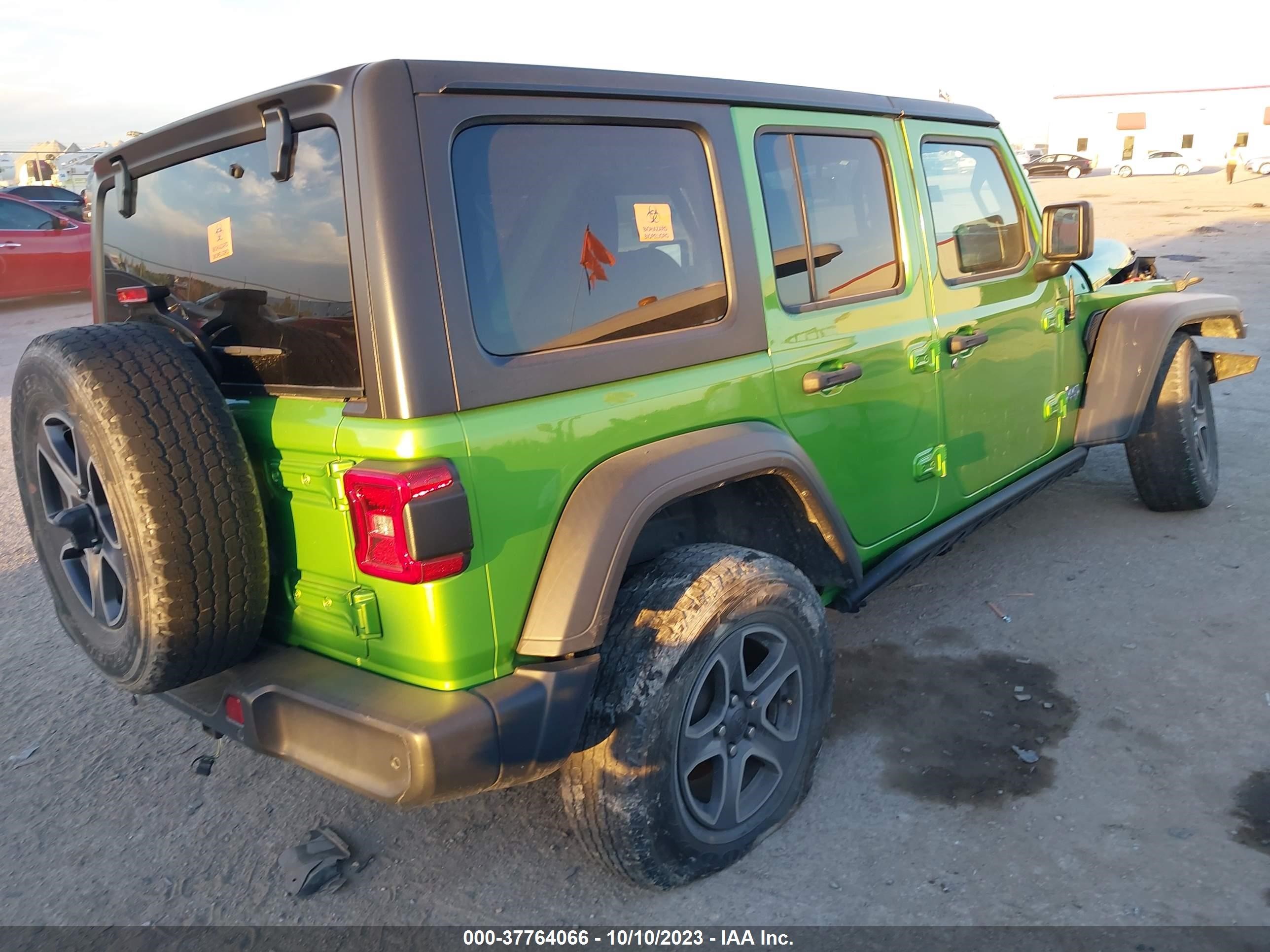 Photo 3 VIN: 1C4HJXDG8KW533889 - JEEP WRANGLER 