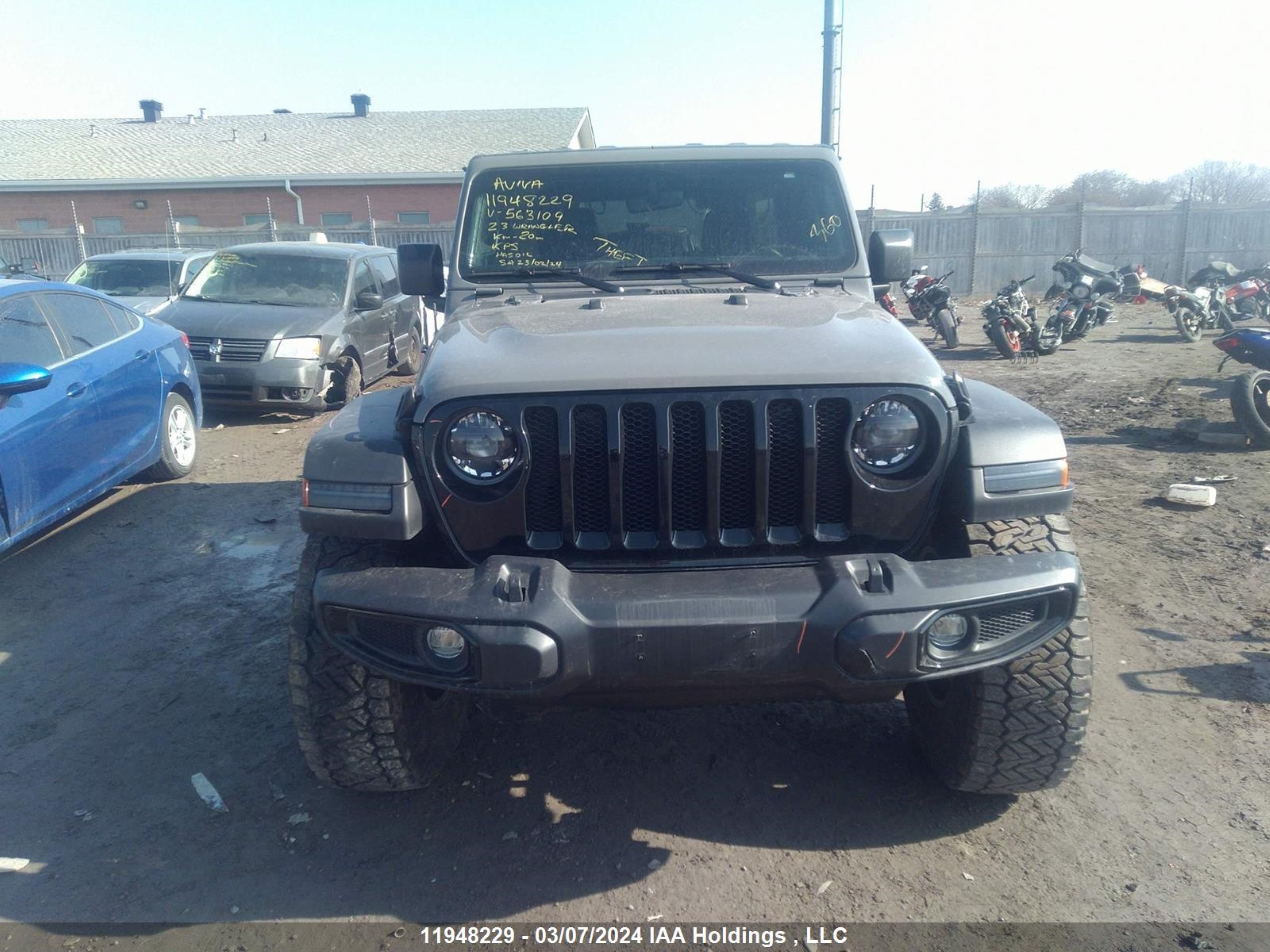 Photo 11 VIN: 1C4HJXDG8PW563109 - JEEP WRANGLER 