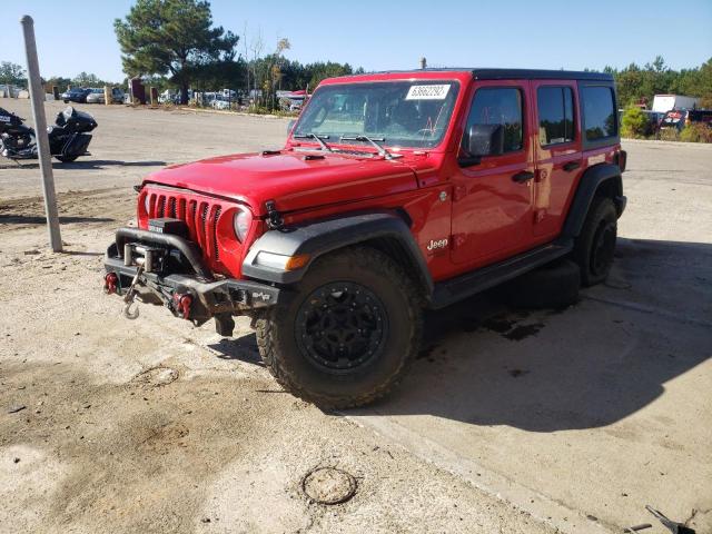 Photo 1 VIN: 1C4HJXDG9JW127957 - JEEP WRANGLER U 