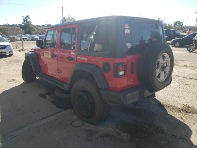 Photo 2 VIN: 1C4HJXDG9JW127957 - JEEP WRANGLER U 