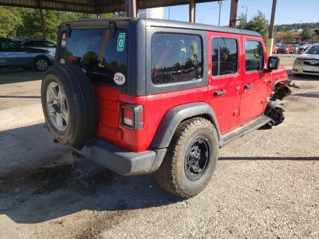 Photo 3 VIN: 1C4HJXDG9JW127957 - JEEP WRANGLER U 