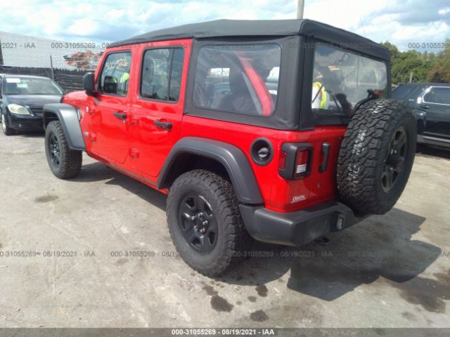 Photo 2 VIN: 1C4HJXDG9JW153023 - JEEP WRANGLER UNLIMITED 