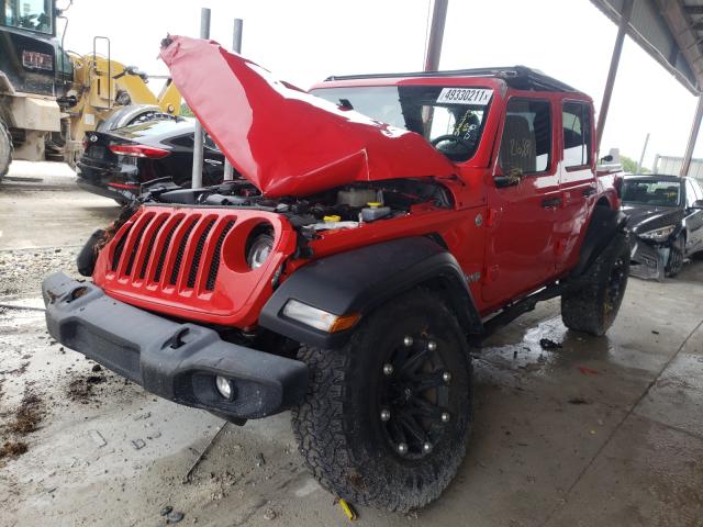 Photo 1 VIN: 1C4HJXDG9JW183350 - JEEP WRANGLER U 