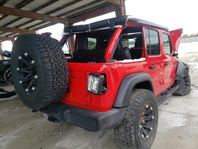 Photo 3 VIN: 1C4HJXDG9JW183350 - JEEP WRANGLER U 