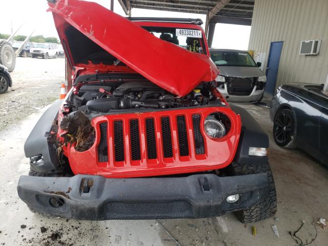 Photo 8 VIN: 1C4HJXDG9JW183350 - JEEP WRANGLER U 