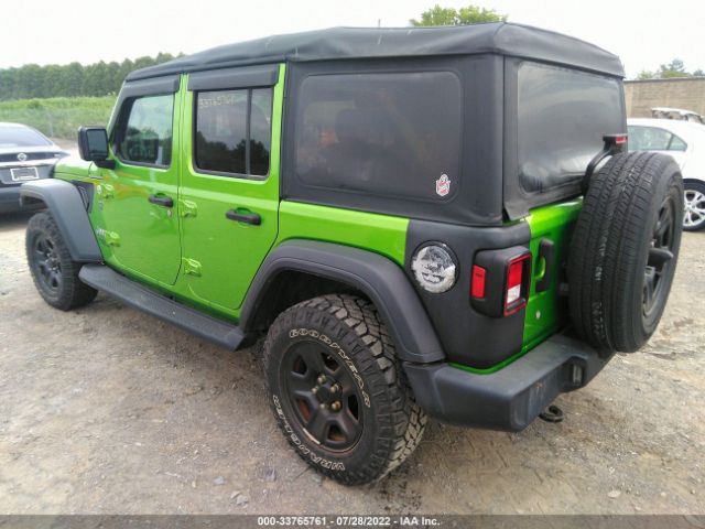 Photo 2 VIN: 1C4HJXDGXJW261781 - JEEP WRANGLER UNLIMITED 