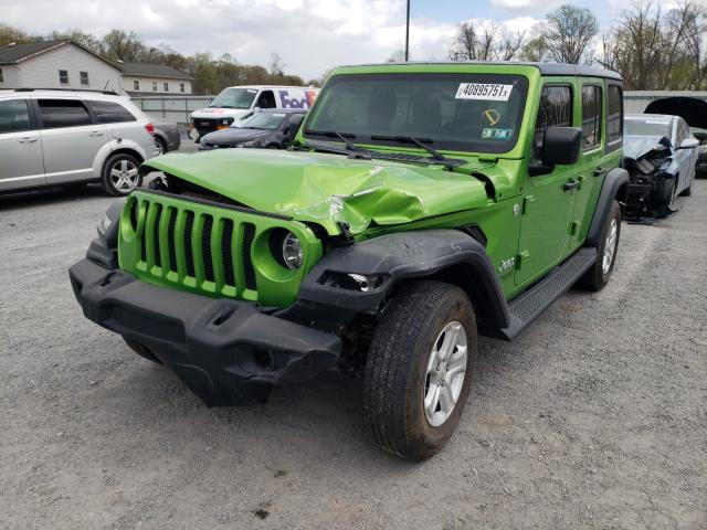 Photo 1 VIN: 1C4HJXDGXJW277950 - JEEP WRANGLER U 