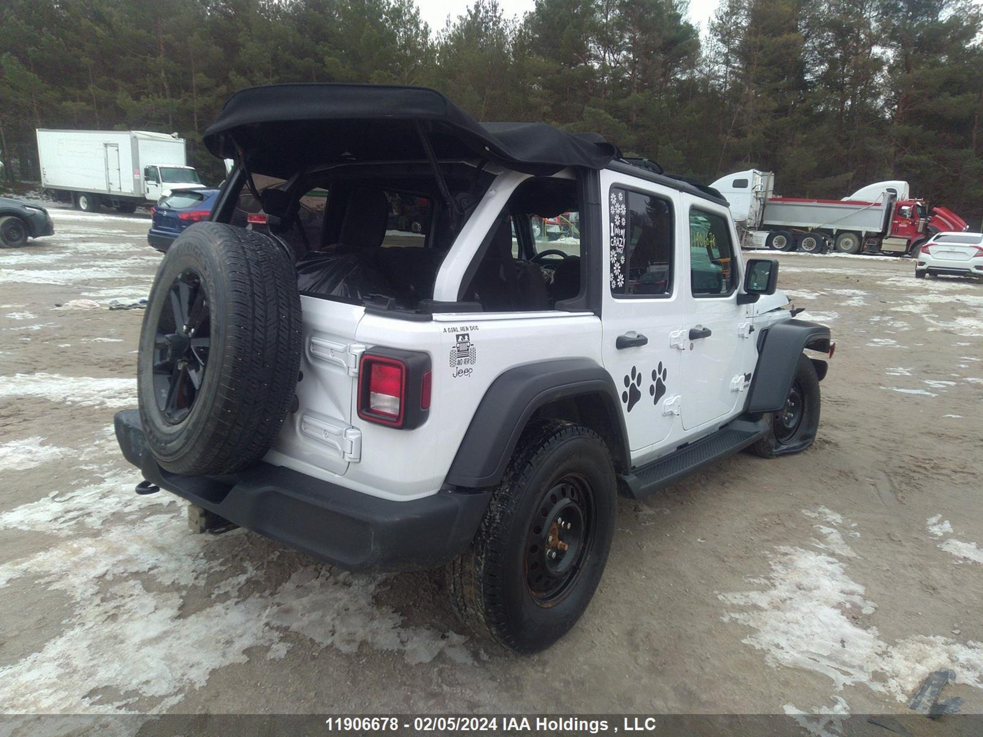 Photo 3 VIN: 1C4HJXDGXKW648980 - JEEP WRANGLER 