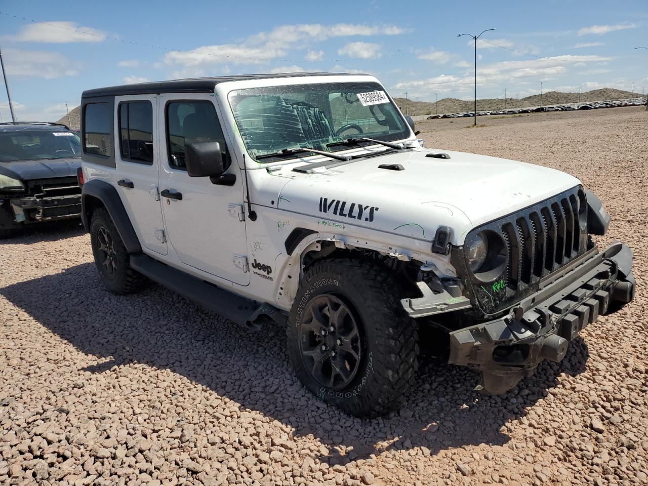 Photo 3 VIN: 1C4HJXDGXMW518264 - JEEP WRANGLER 