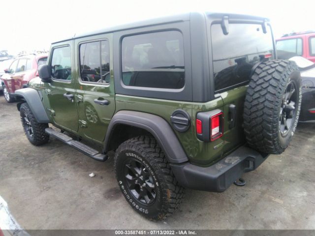 Photo 2 VIN: 1C4HJXDM2NW155210 - JEEP WRANGLER 