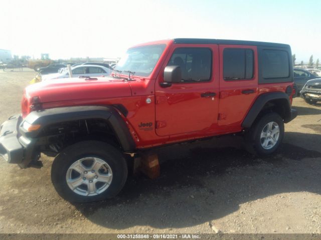 Photo 1 VIN: 1C4HJXDM7MW718671 - JEEP WRANGLER 