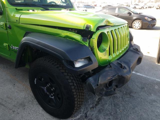 Photo 8 VIN: 1C4HJXDN1JW298166 - JEEP WRANGLER UNLIMITED 