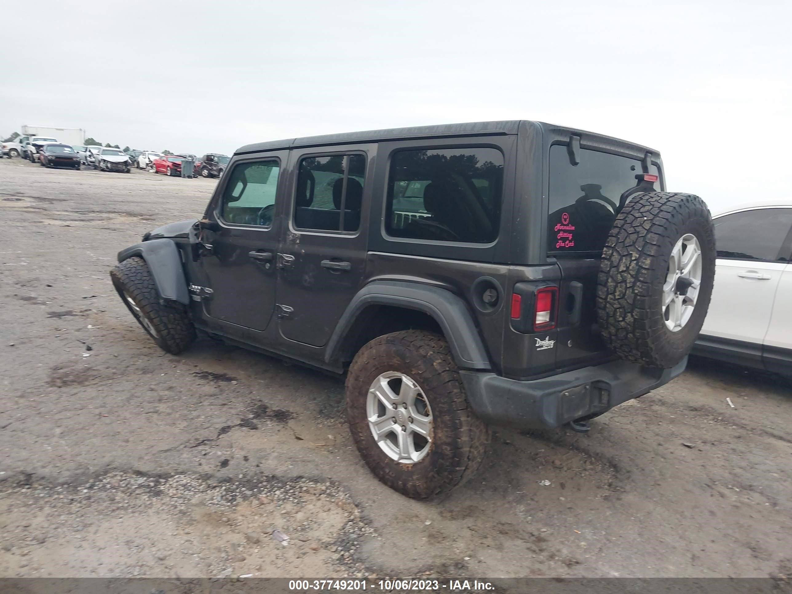 Photo 2 VIN: 1C4HJXDN1KW624744 - JEEP WRANGLER 