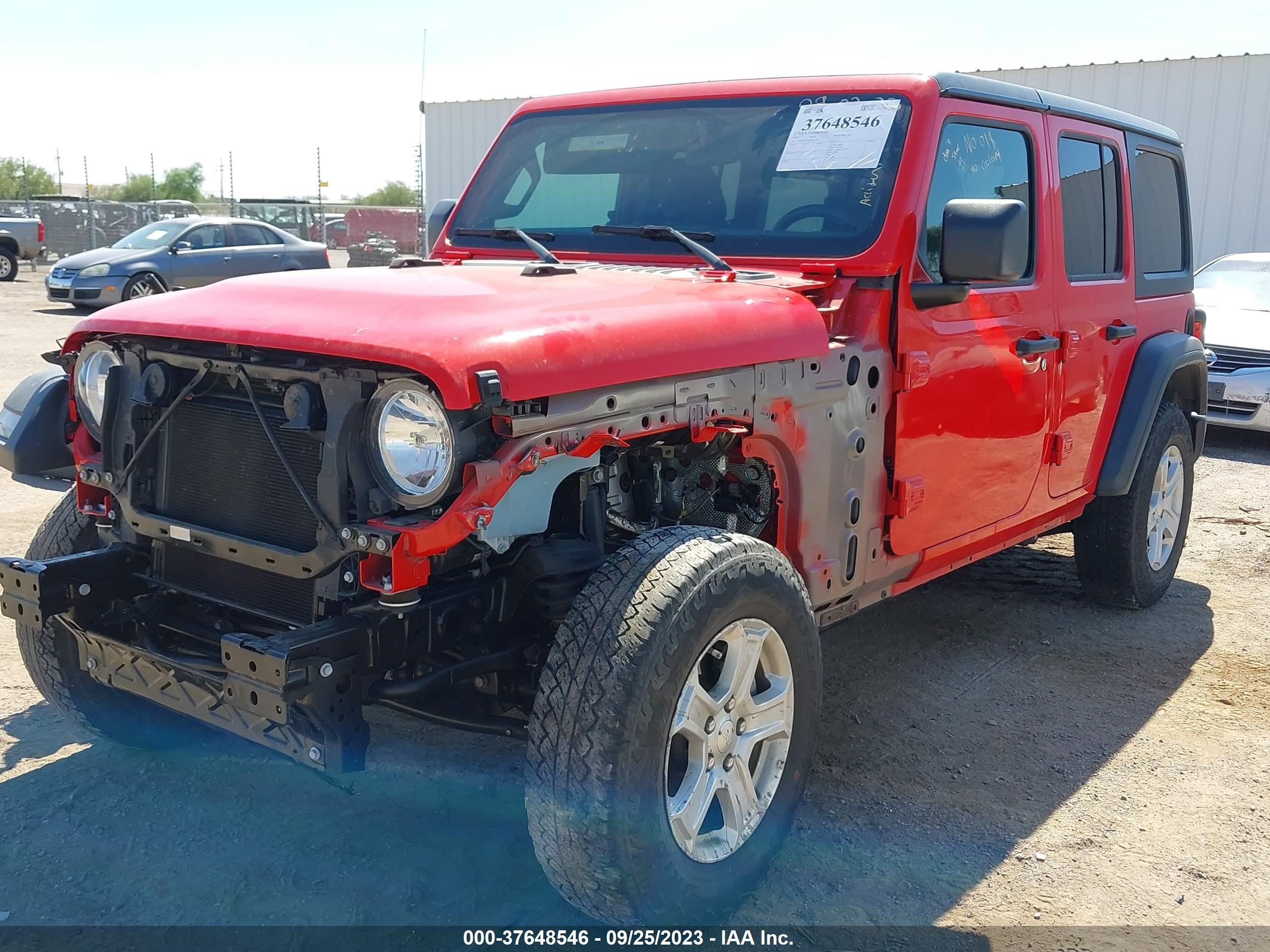 Photo 1 VIN: 1C4HJXDN1MW507197 - JEEP WRANGLER 