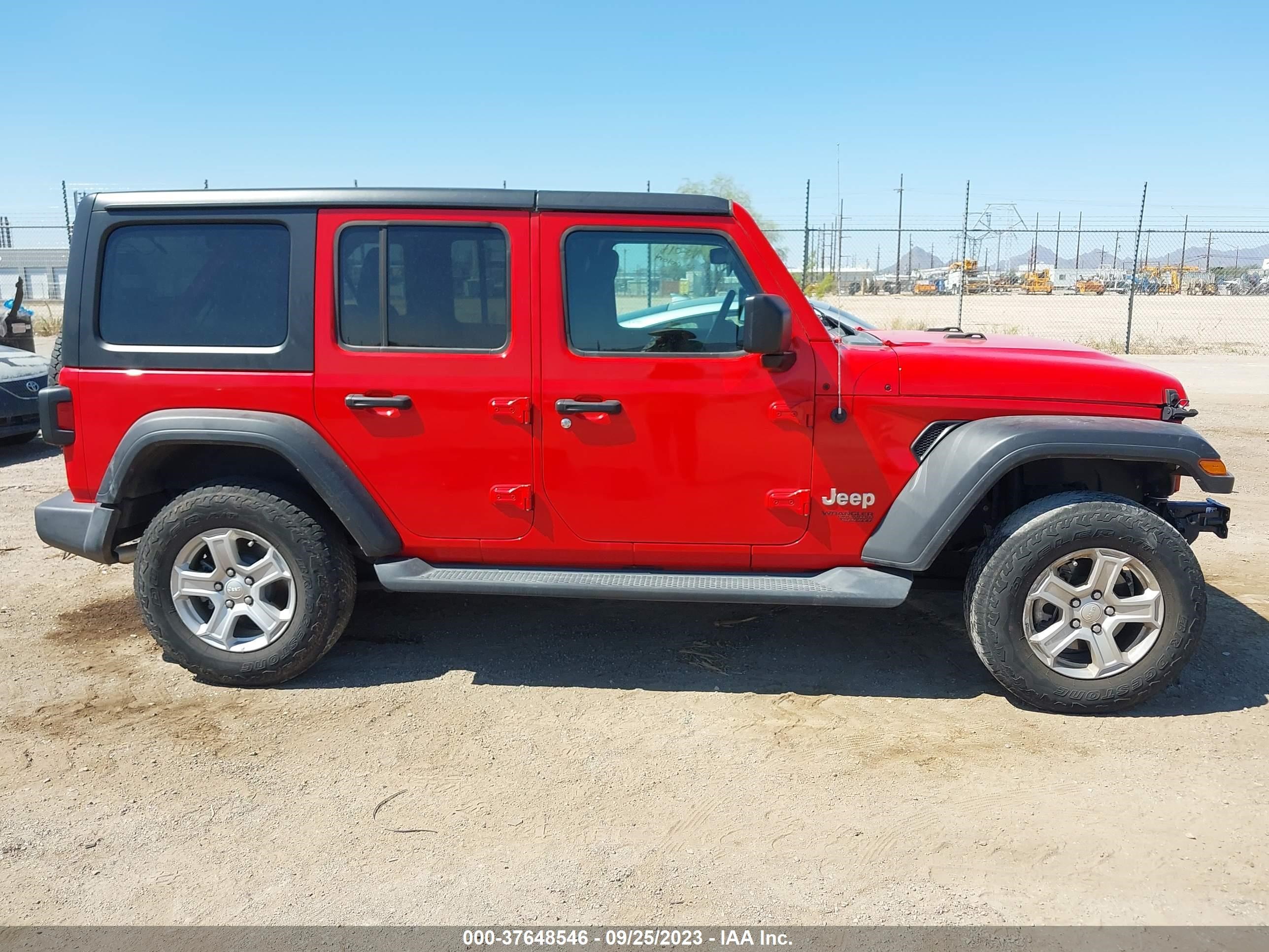 Photo 13 VIN: 1C4HJXDN1MW507197 - JEEP WRANGLER 