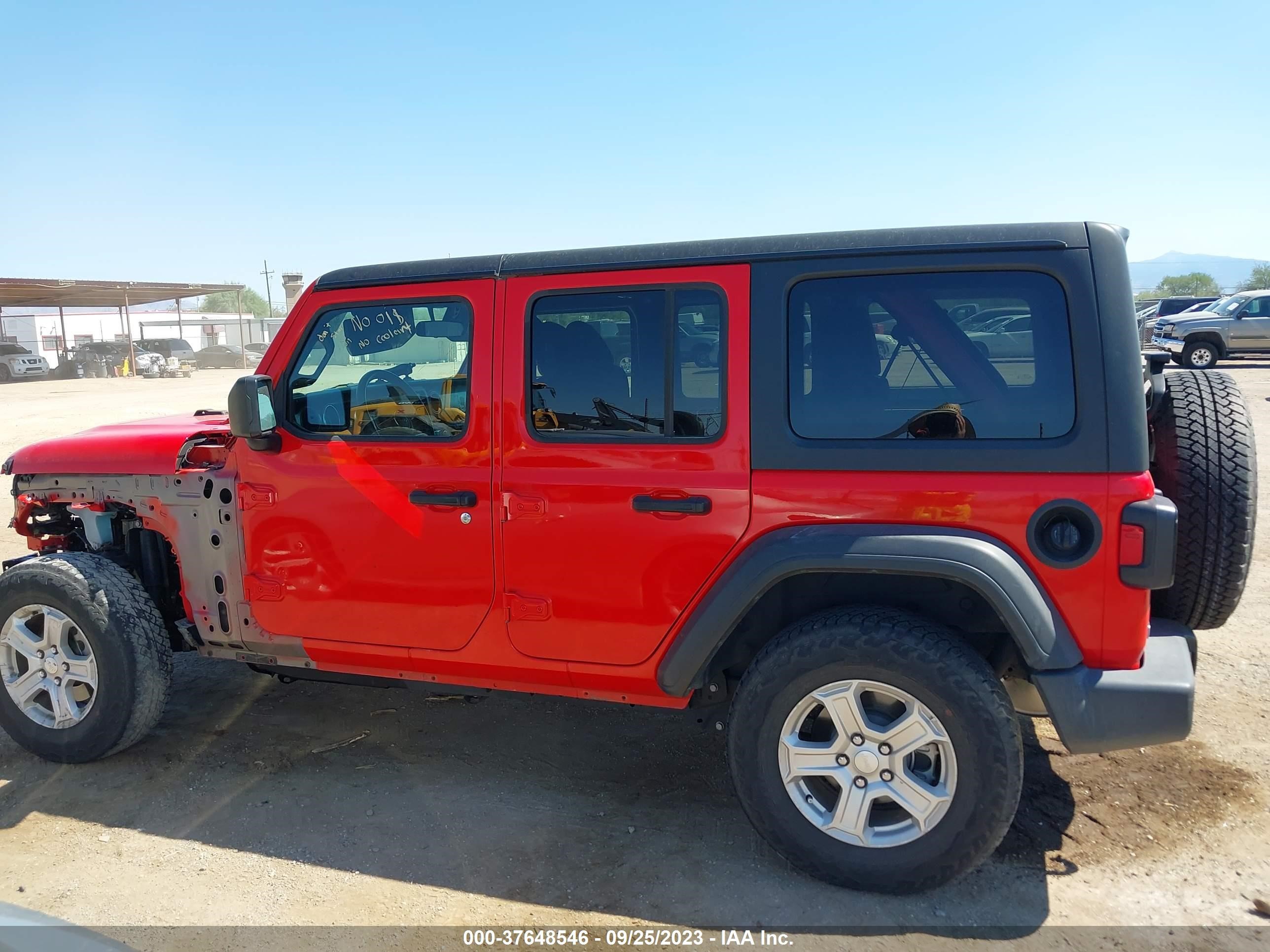 Photo 14 VIN: 1C4HJXDN1MW507197 - JEEP WRANGLER 