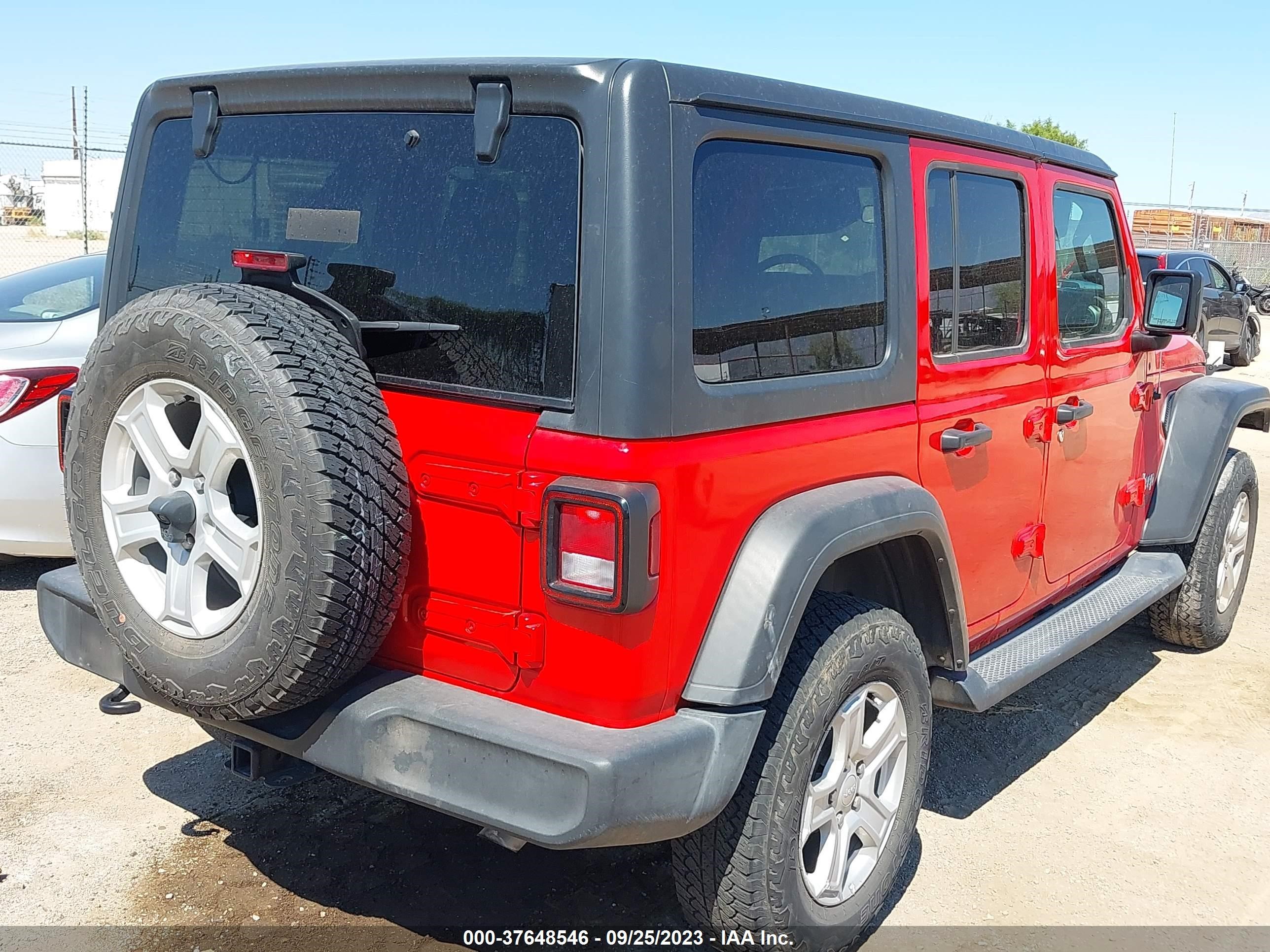 Photo 3 VIN: 1C4HJXDN1MW507197 - JEEP WRANGLER 