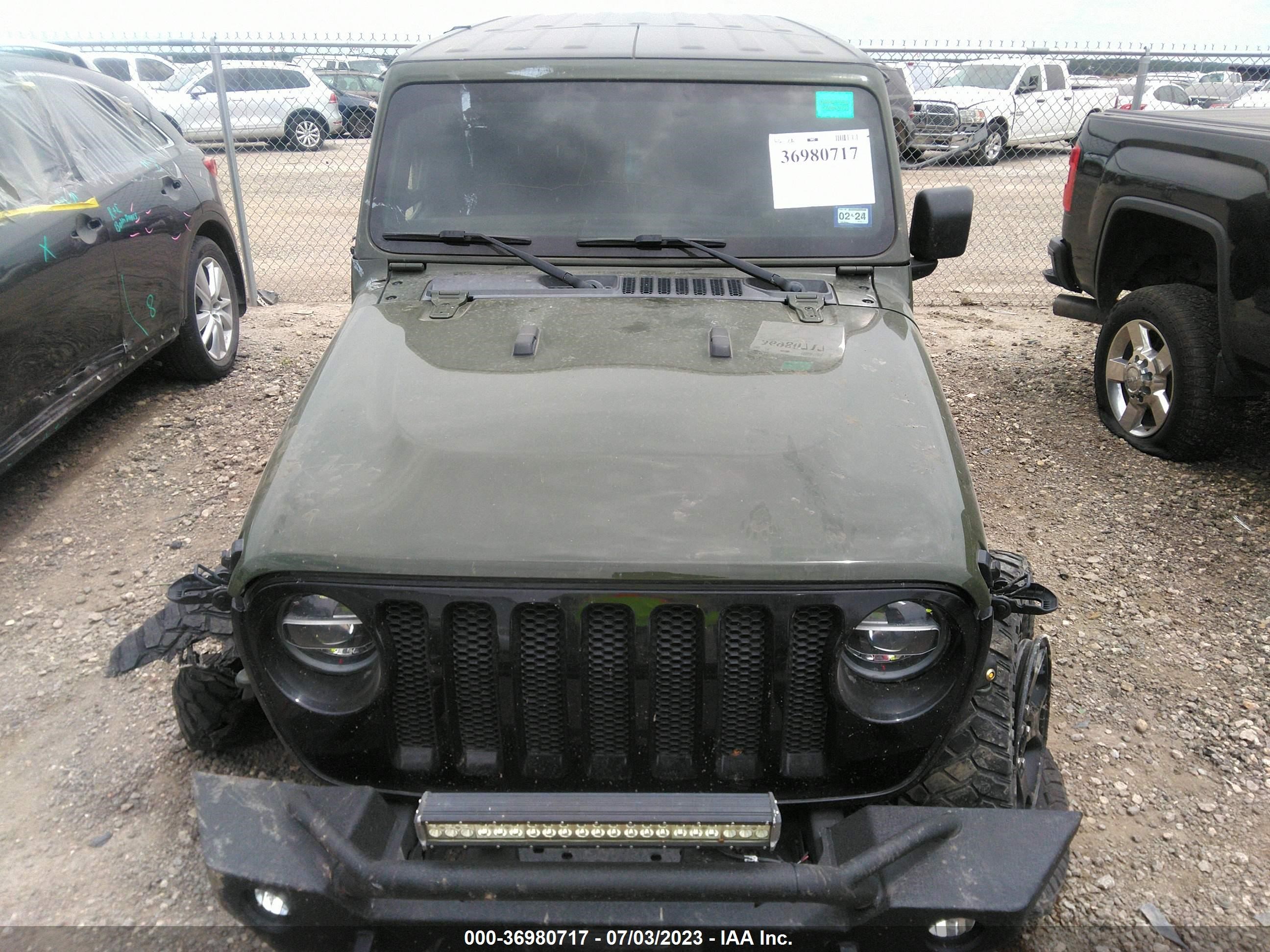 Photo 11 VIN: 1C4HJXDN1MW622513 - JEEP WRANGLER 