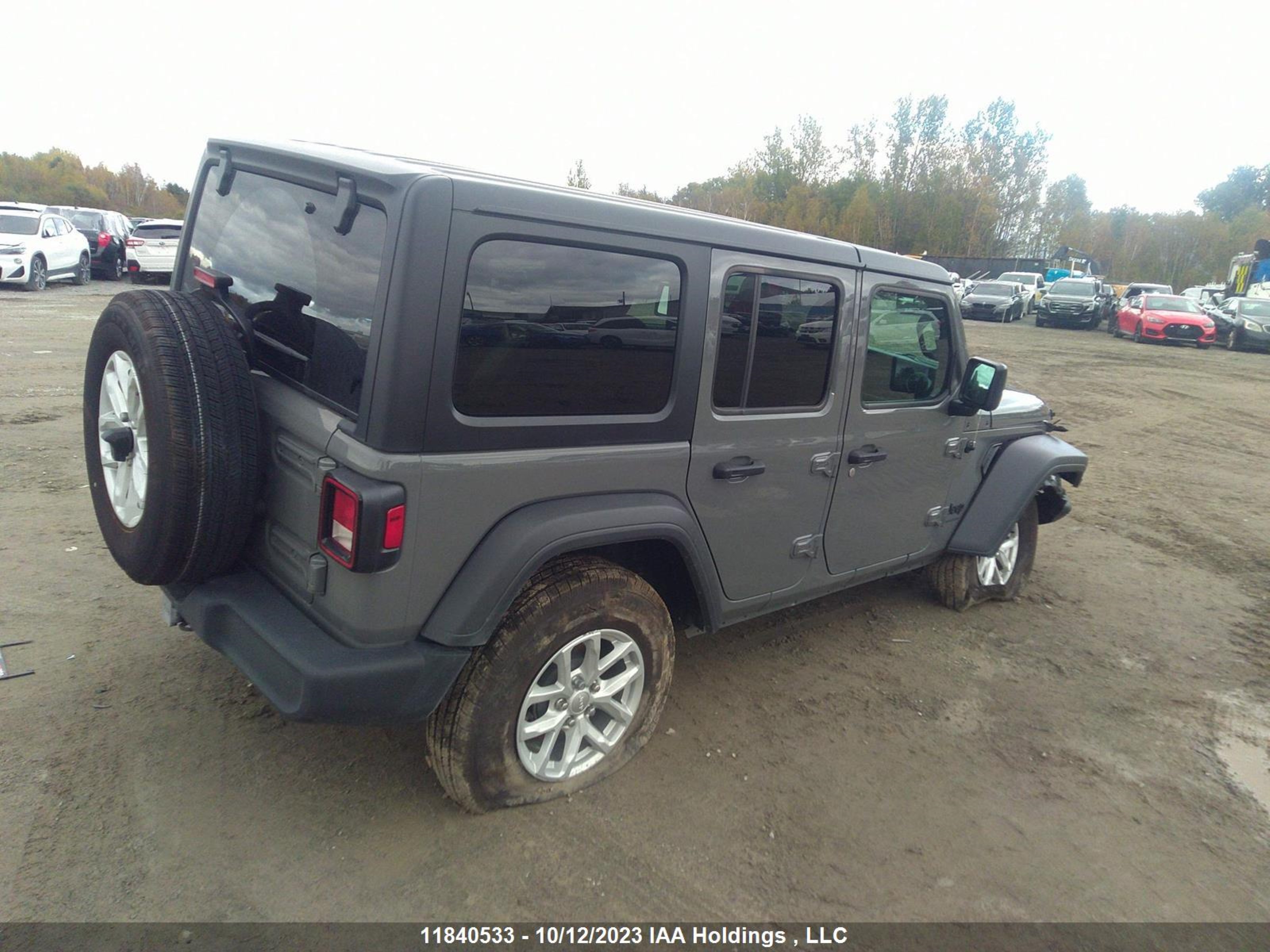 Photo 3 VIN: 1C4HJXDN1PW632169 - JEEP WRANGLER 