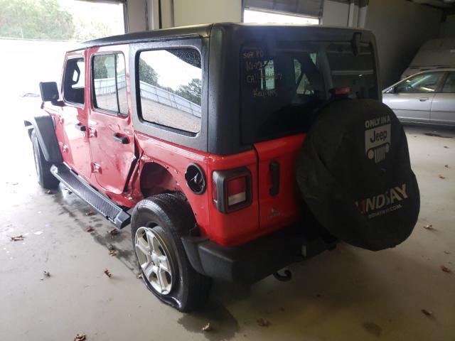 Photo 2 VIN: 1C4HJXDN2JW278380 - JEEP WRANGLER U 