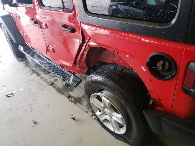 Photo 8 VIN: 1C4HJXDN2JW278380 - JEEP WRANGLER U 