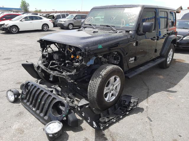 Photo 1 VIN: 1C4HJXDN2JW318442 - JEEP WRANGLER U 