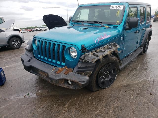 Photo 1 VIN: 1C4HJXDN2LW182073 - JEEP WRANGLER U 