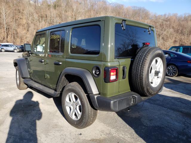 Photo 2 VIN: 1C4HJXDN3MW524292 - JEEP WRANGLER U 