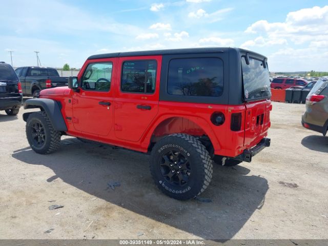 Photo 2 VIN: 1C4HJXDN3MW711189 - JEEP WRANGLER UNLIMITED 